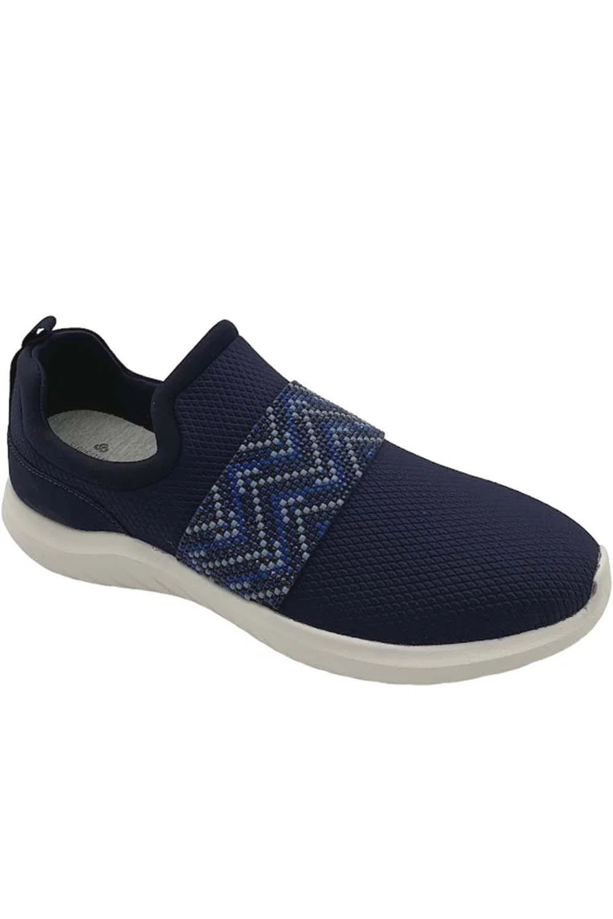 CLOUDSTEPPERS by Clarks Nova Way Slip-On Sneaker Navy - Medium